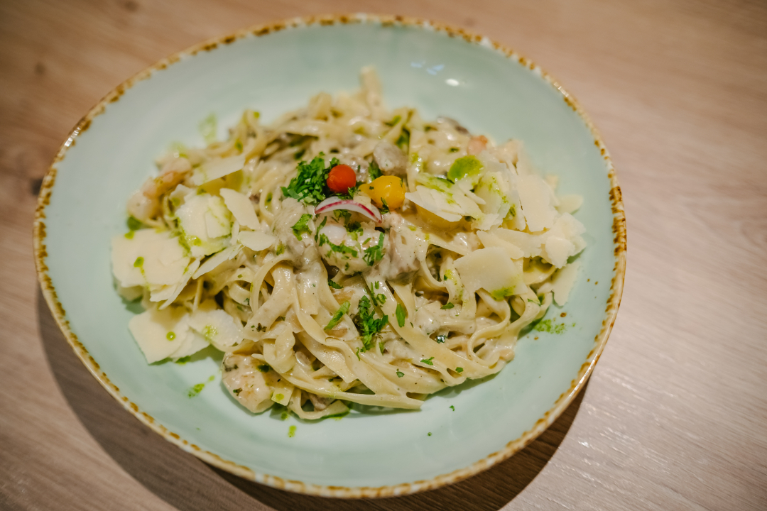 Tagliatele Old Town cu Creveți și Pitoance 450 gr