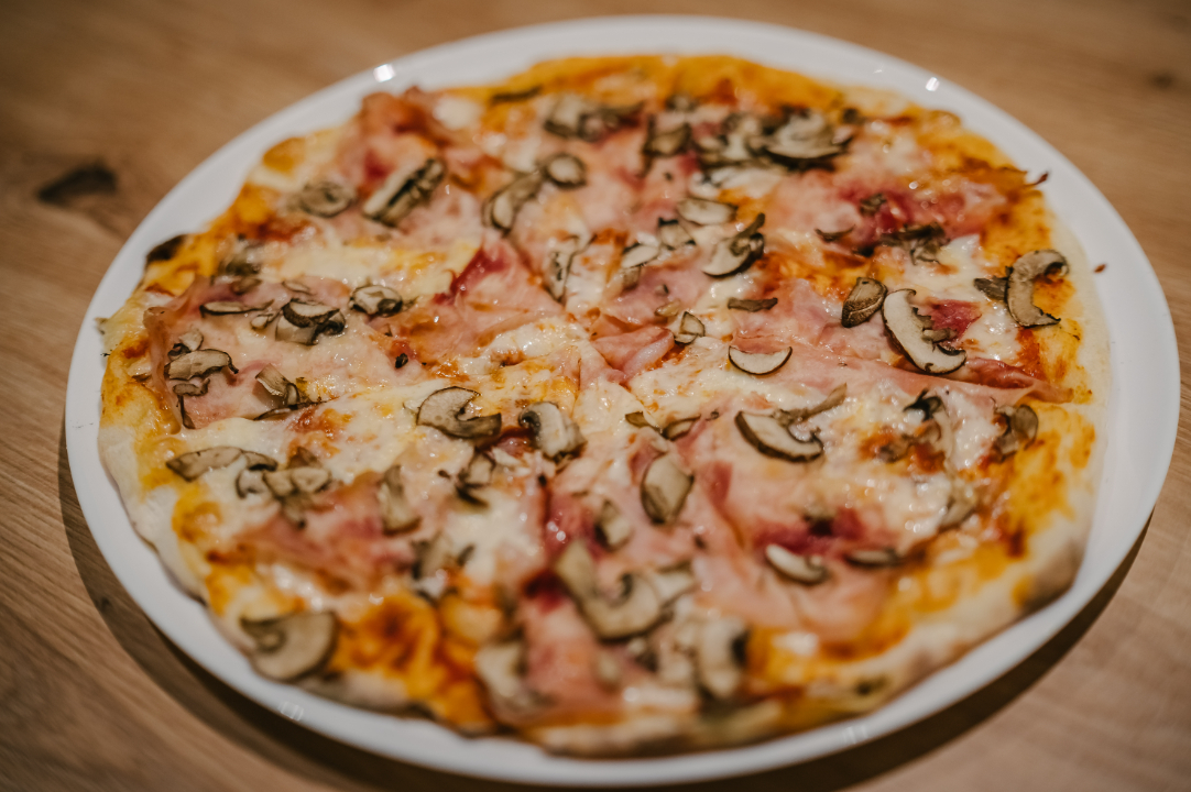 Pizza Prosciutto Funghi 470 gr