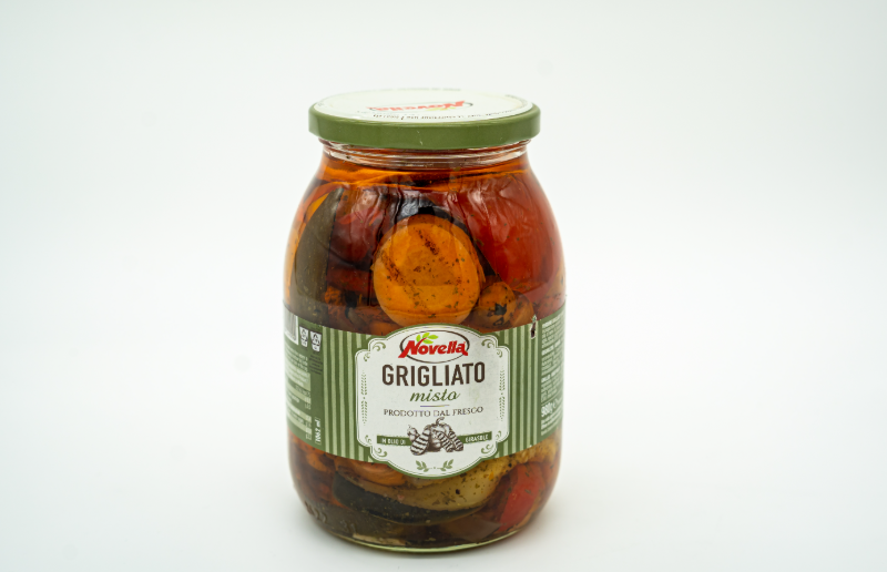 Mix de legume la grătar în ulei